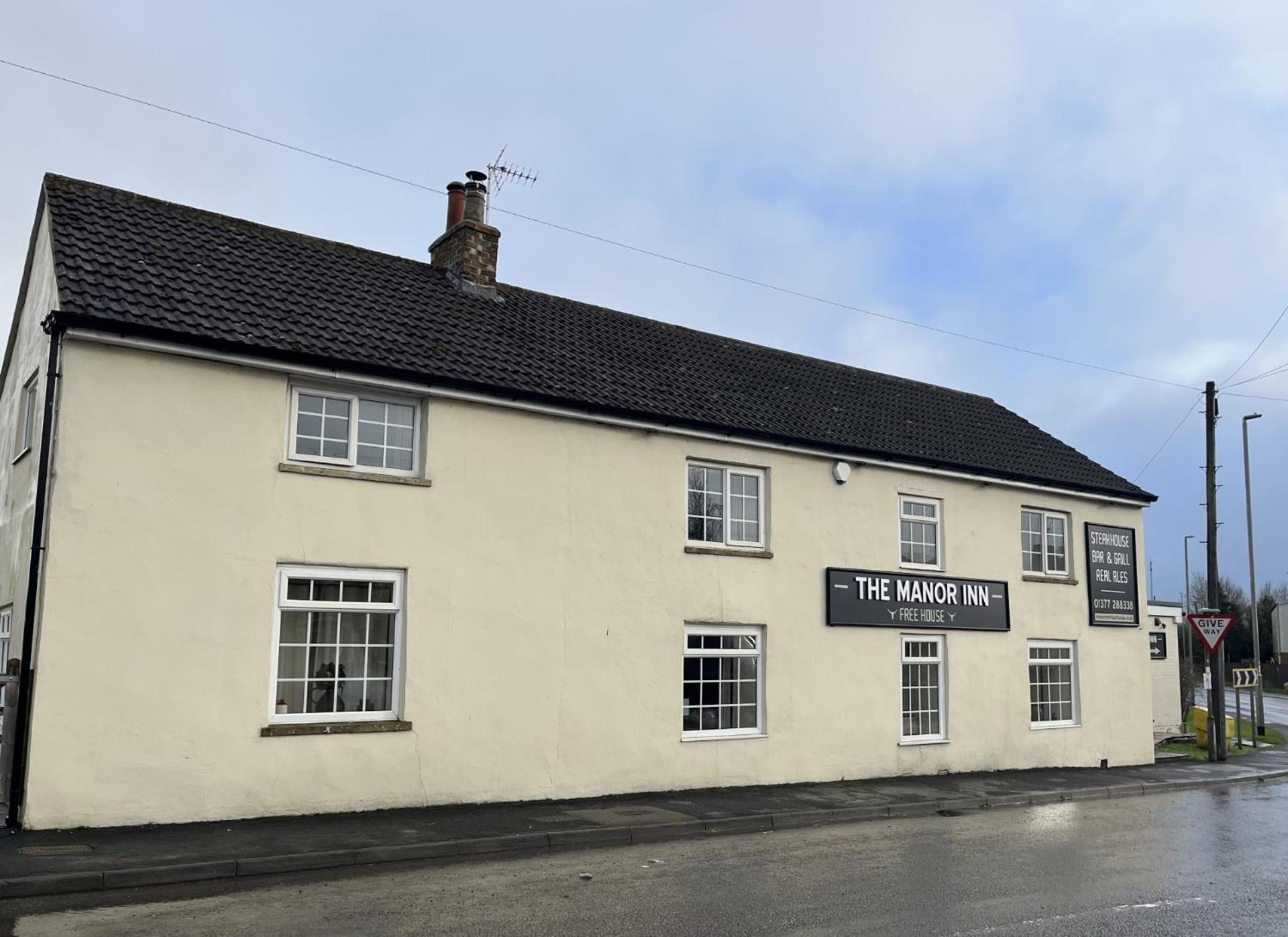 The Manor Inn Pub And Steakhouse, Fridaythorpe, Driffield York Exterior photo